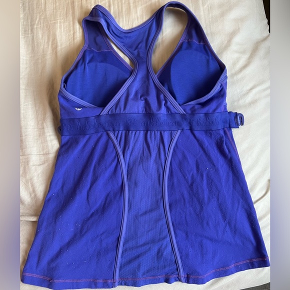 Lululemon Purple Athletic Tank Top - Picture 4 of 4